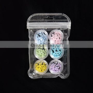 ASIANAIL Wholesale Color Nail Art Half Pearl Half Round Pearl jewelry