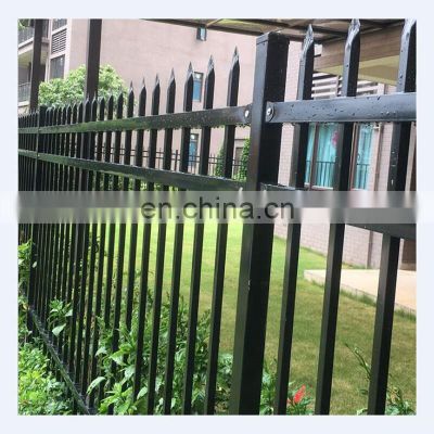 low price Outdoor decorative high security fence wrought iron fence welded mesh fence