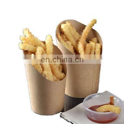 Sunkea disposable kraft paper french fries food container chip cup