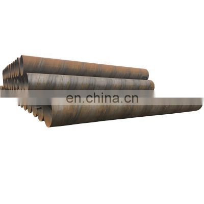 large diameter SSAW spiral steel pipe price