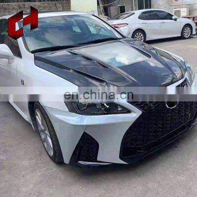 CH Good Quality Front Grille With Light Fit Front Grill Center Honeycomb For Lexus IS 2012-2016 Upgrade to 2020