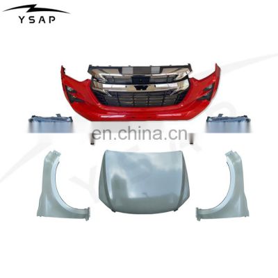 High quality upgrade body kit for 12-19 D-MAX facelift to 2020 kit