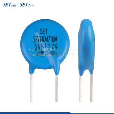 Sfv 14D M Series Zinc Oxide MOV Metal Oxide Varistor with RoHS & Reach Compliant Replace Littelfuse Epcos Bourns Panasonic Vishay