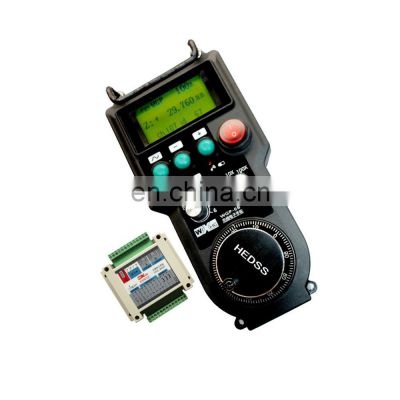 100% sales AWGP01-5AA wireless MPG with LCD display for cnc machine