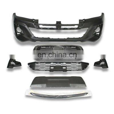 Front Bumper Grille For Hilux Revo 2016-2019 To Rocco Facelift Conversion Kit