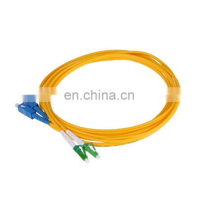Indoor SC/UPC-LC/APC 3meter 9/125um 2.0mm Singlemode Duplex fiber patch cable