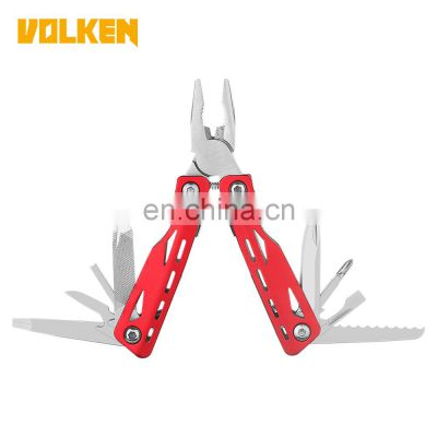 Factory Direct Sale Mini 13 in 1Outdoor Tool Multifunctional Fold the Pliers Outdoor Knife Gift Customization