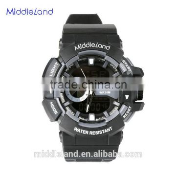 Hot selling popular customized silicone slap strap watches for sport watch