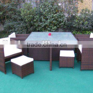 rattan dinning set