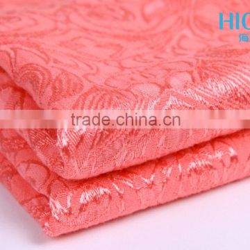 cotton rayon spandex woven fabric/42%Rayon 58%Cotton 2%Spandex Jacquard Fabric