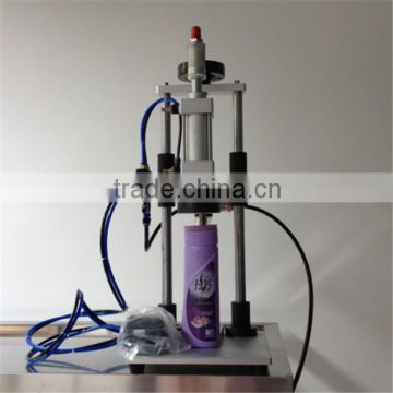 High quality Guangzhou Table-type Perfume/fragrance Pneumatic Capping Machine