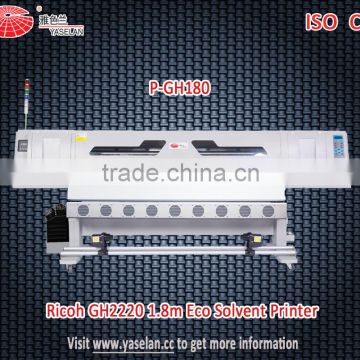 2016 New great roll to roll 1.8m Eco Solvent Printer for Sell