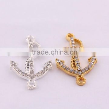 latest design cross crystal rhinestone connector charms ! alloy silver Connector decoration bracelet wholesales!!