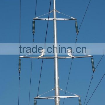 HDG high voltage power poles