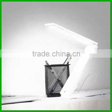 Portable led lamp, rechargeable white led table lamp