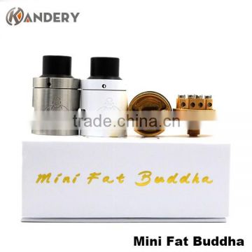 New Design Fat Buddha 26650 RDA Stainless Steel mini fat buddha rda with factory price