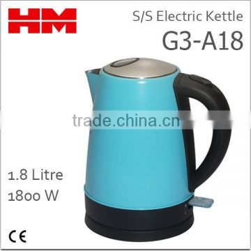 Stainless Steel Electric Kettle G3-A18 Blue