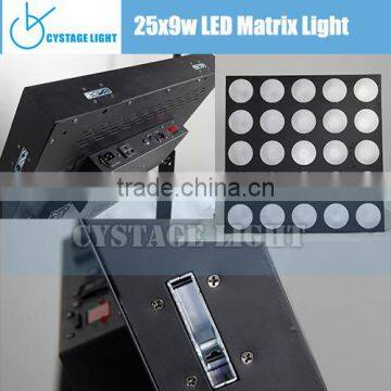 25X9W RGB 3 IN 1 LED Matrix Light Wash Light 5X5 LED Matrix