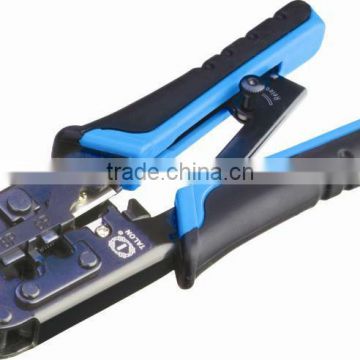 amp crimping tool RJ45 RJ12 RJ11 crimper crimping plier crimping tool ratchet type compression tool compressing plier