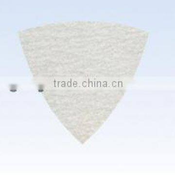 Triangle Aluminium Oxide Velcro white Sanding Paper