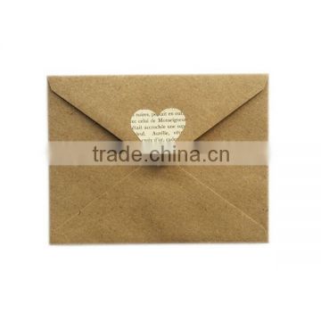 Low cost brown kraft paper envelope, cardboard address envelope canada