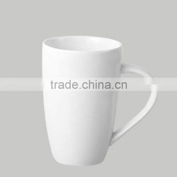 Customize restaurant coffee mug, white blank ceramic mug, morning mug