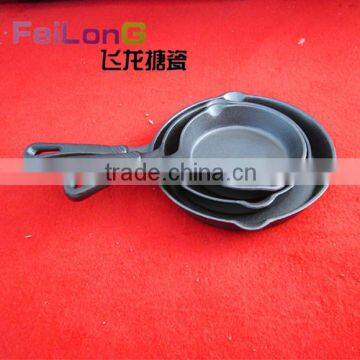 long handle cast iron fry pan