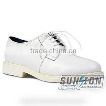 SGS standard Official Shoes adopt high quality cowhide leather Suitable for military and police officers
