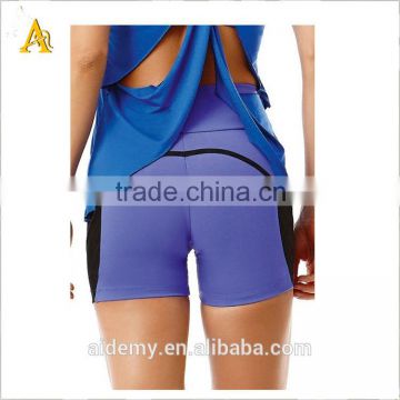 Custom Running spandex/cotton Short Design Marathon Training Gym Yoga Shorts
