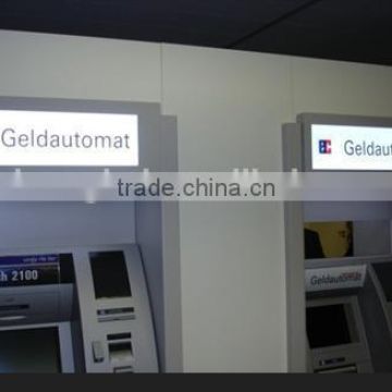 best selling products in Serbia for ATM machine acrylic illuminated panel