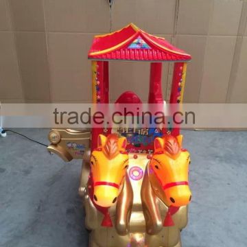Yiwu Factory New Design Horse Rides With Mini House