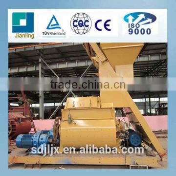 double -shaft concrete mixer JS1000 for sale,with good quality