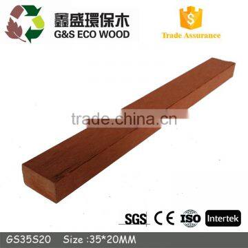 2017 hot selling wood plastic composite side cover for wpc decking