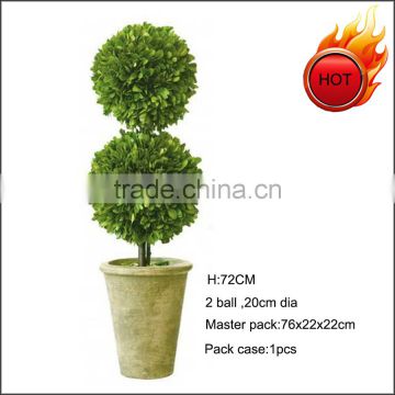 Hot sale potted preserved boxwood ball tree