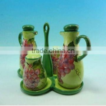 cheapest stylish ceramic oil and vinegar jar sets