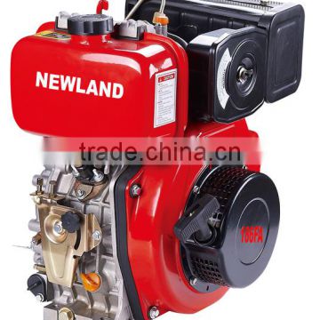 4-stroke single cylinder air cooled irrigation Protable kama diesel engine