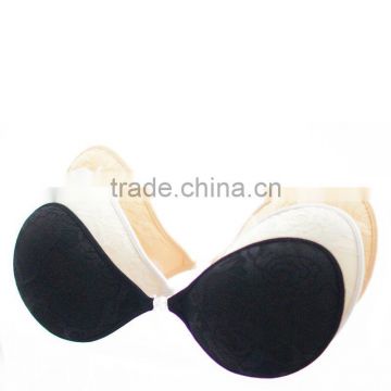 strapless and backless self adhesive sexy Seamless bra