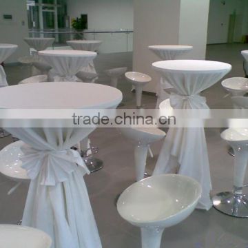 round base cocktail tablecloths