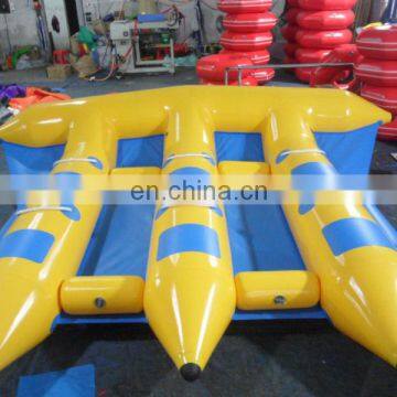inflatable water flying banana boat 3 person inflatable flying manta ray