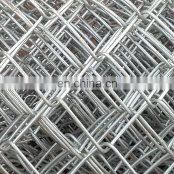 Hebei China Galvanized/PVC coated plastic chain link wire mesh