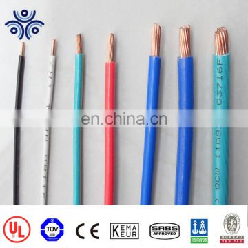 UL Standard pvc insulation nylon jacket copper Electrical Wire THHN Wire THHN Cable and thhn copper wire for South America