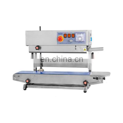 FRB-770II Hualian Heat Plastic Bag Oil Food Pouch Packing Automatic Continuous Band Sealer Seaing Machine