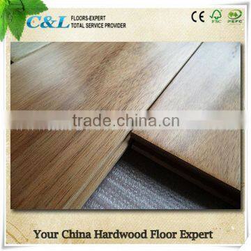 High Quality Hand Scrap Wood Flooring Solid Small Leaf Acacia