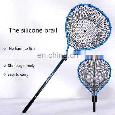 Big Fish Sea Fishing Landing Net Aluminium Alloy Outdoor Collapsible Landing Nets For Fishing