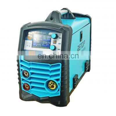 Inverter Double Pulse  mig mag welding machine  MIG-200WDP welder mig for sale