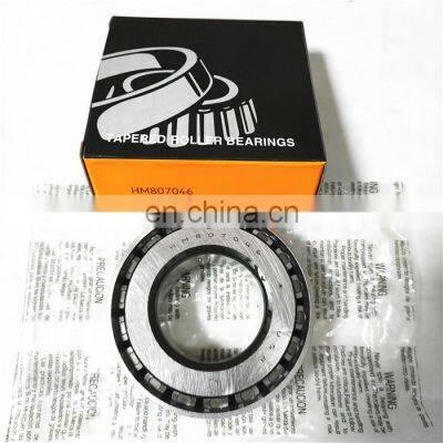 size 50.8*104.78*36.51mm HM807046 Tapered roller bearing HM 807046/HM 807010 Chrome Steel bearing HM 807046