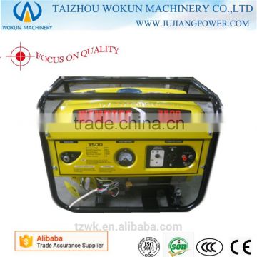 2.5kw/kva Wemac Copper wire,Electric start with battery,Honda Gasoline Generator For Sale