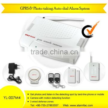 GPRS & Photo-Taking Auto-Dial Alarm System (YL007M4)