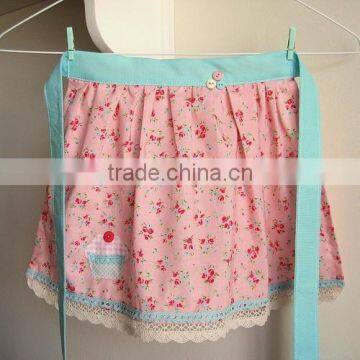 Customized cotton waist apron/cute aprons for sale