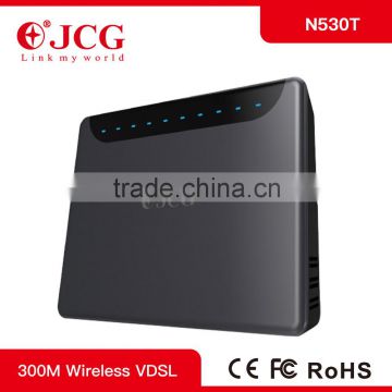 OEM 300M 4 RJ45 Lan+1 Wan port two 5dBi Detachable Omni Directional mini vdsl csble modem wireless N 4p gsm router in wall lan